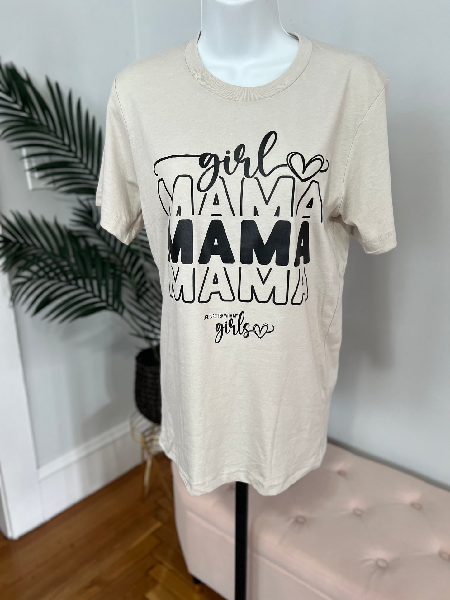 Girl mama tee