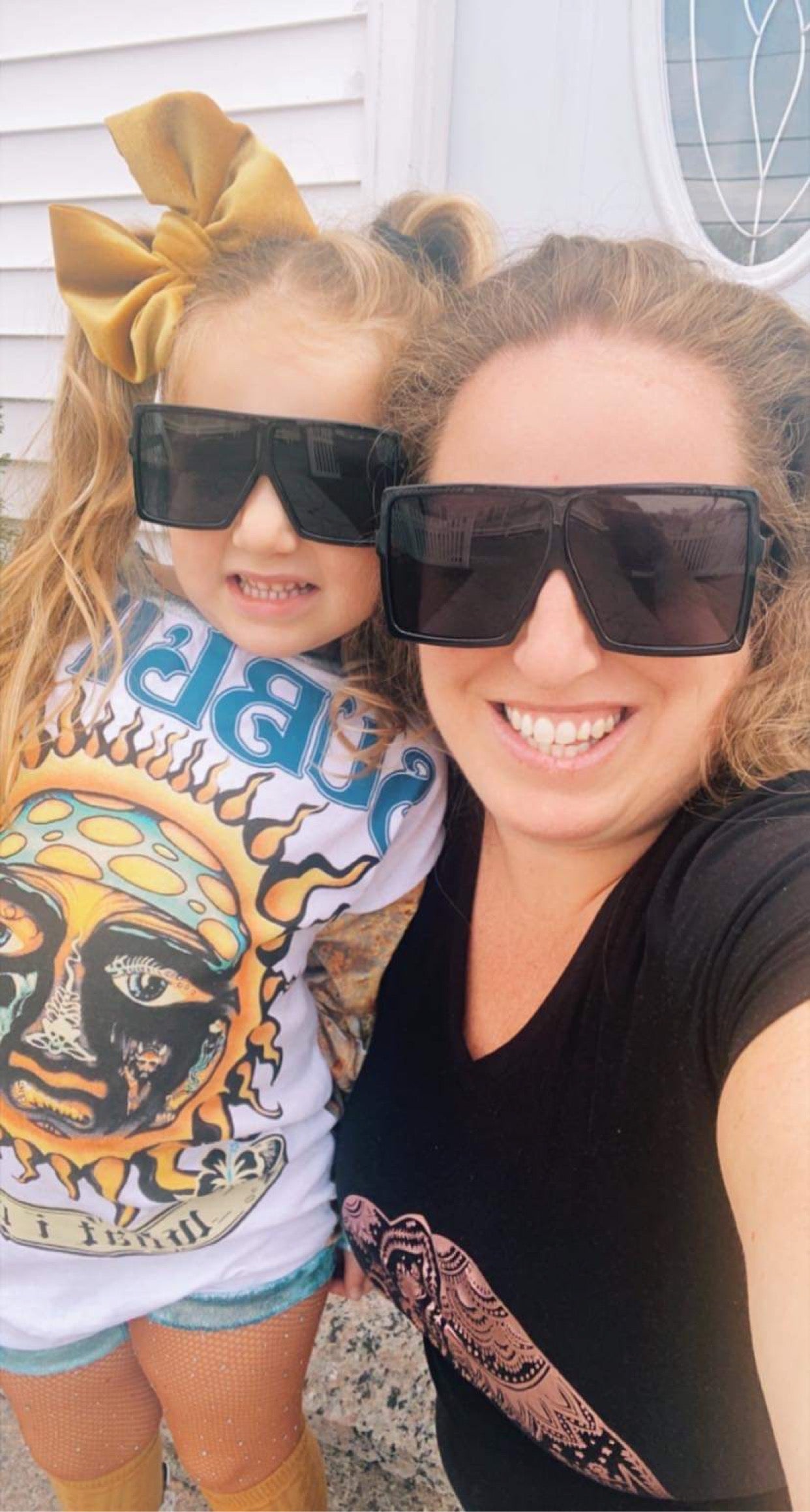 Matching sunglasses sets